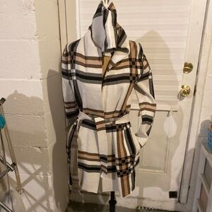 Hooded Belted Cardigan